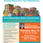 May 15: HPD Outreach-Housing Resources In Your Neighborhood