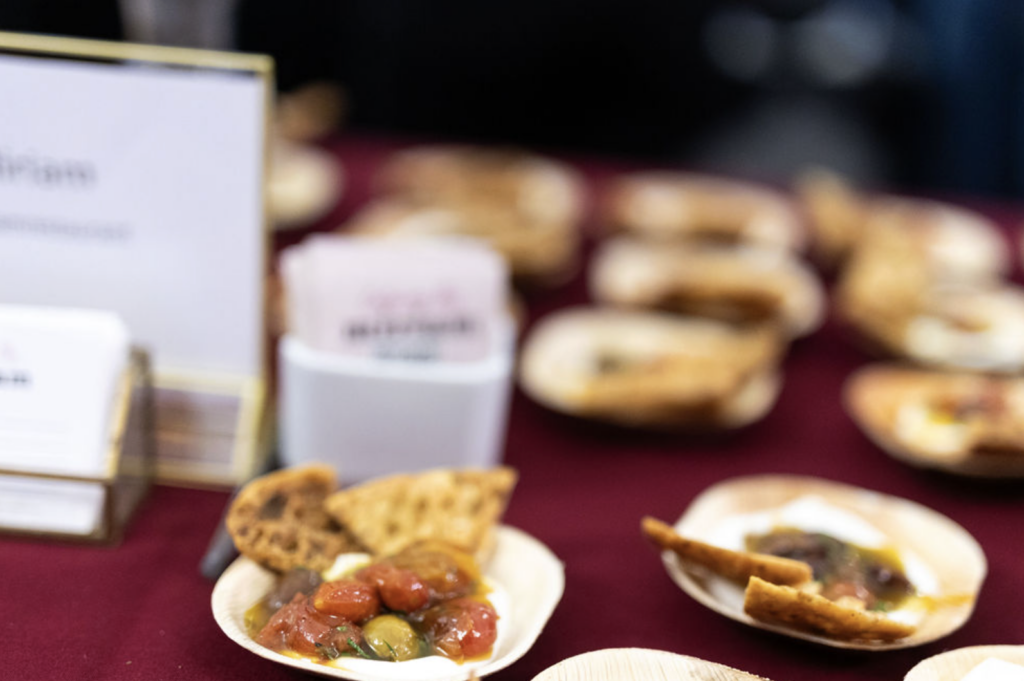 Food for Thought samples. Credit: Marc Goldberg